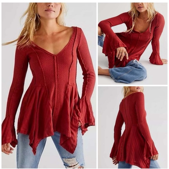 Free People Sweaters - Free People primrose thermal sweater pullover